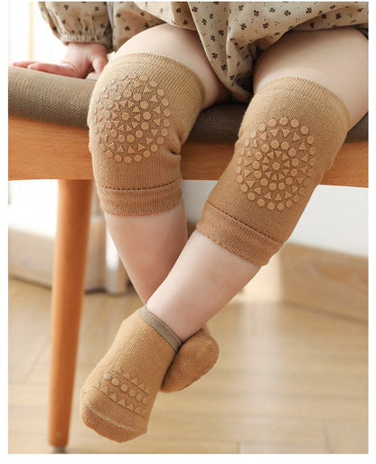 Baby Knee Pads & Anti-Slip Socks Set