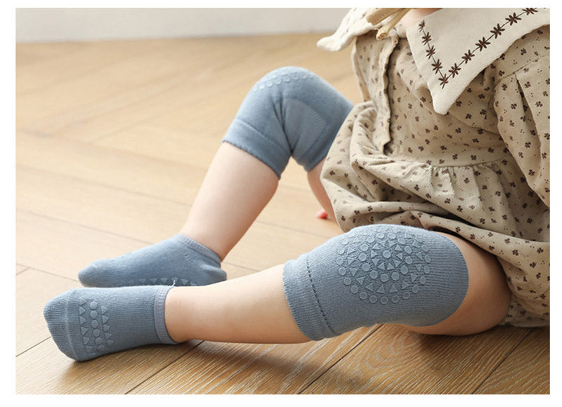 Baby Knee Pads & Anti-Slip Socks Set