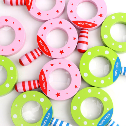 Exploration Magnifying Glass Wooden Toy for Kids