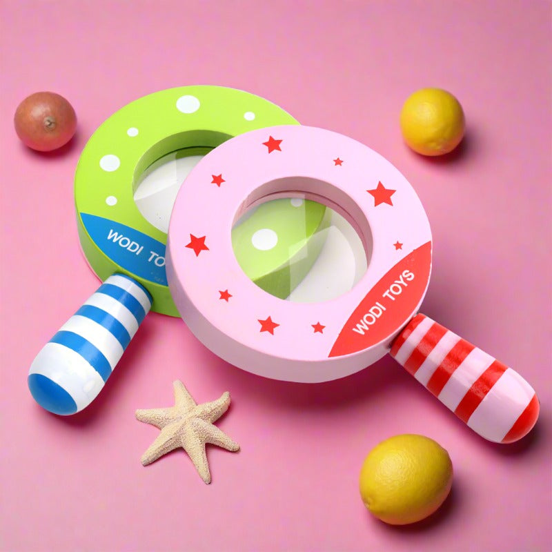 Exploration Magnifying Glass Wooden Toy for Kids
