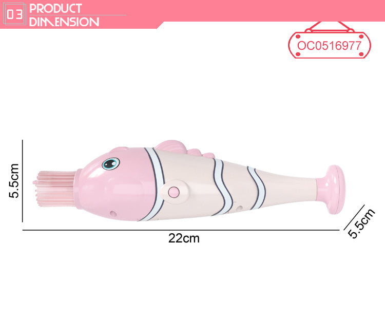 Electric Smoke Bubble Blowing Gun