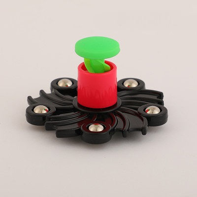 Interactive Hand Press Rotating Educational Toy for Juveniles