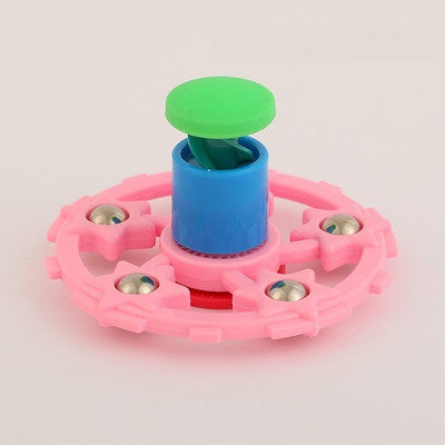 Interactive Hand Press Rotating Educational Toy for Juveniles
