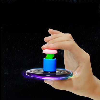 Interactive Hand Press Rotating Educational Toy for Juveniles