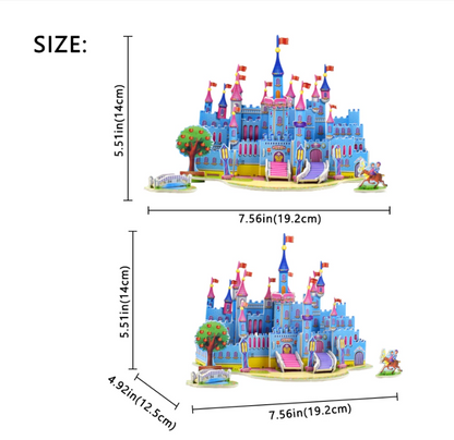 3D Paper Puzzle for Kids - Educational DIY Toy