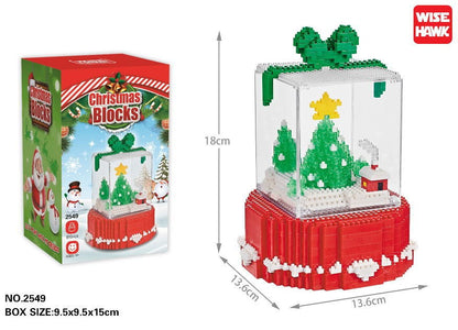 Christmas ABS Mini Diamond Small Particle Building Blocks