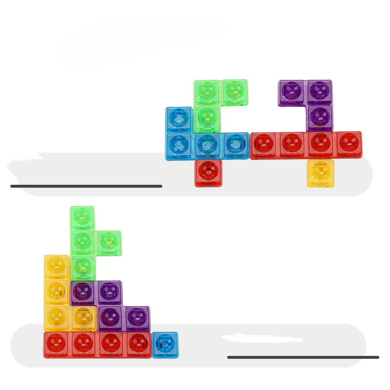 Colorful 3D Puzzle Tangram Math Toy for