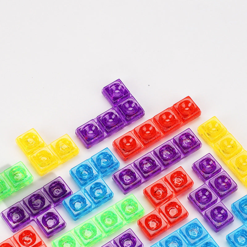 Colorful 3D Puzzle Tangram Math Toy for