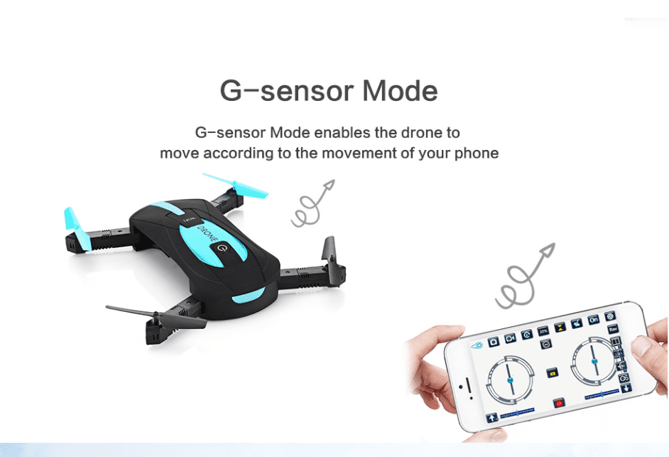 Pocket-Sized JY018 Black Bee Drone