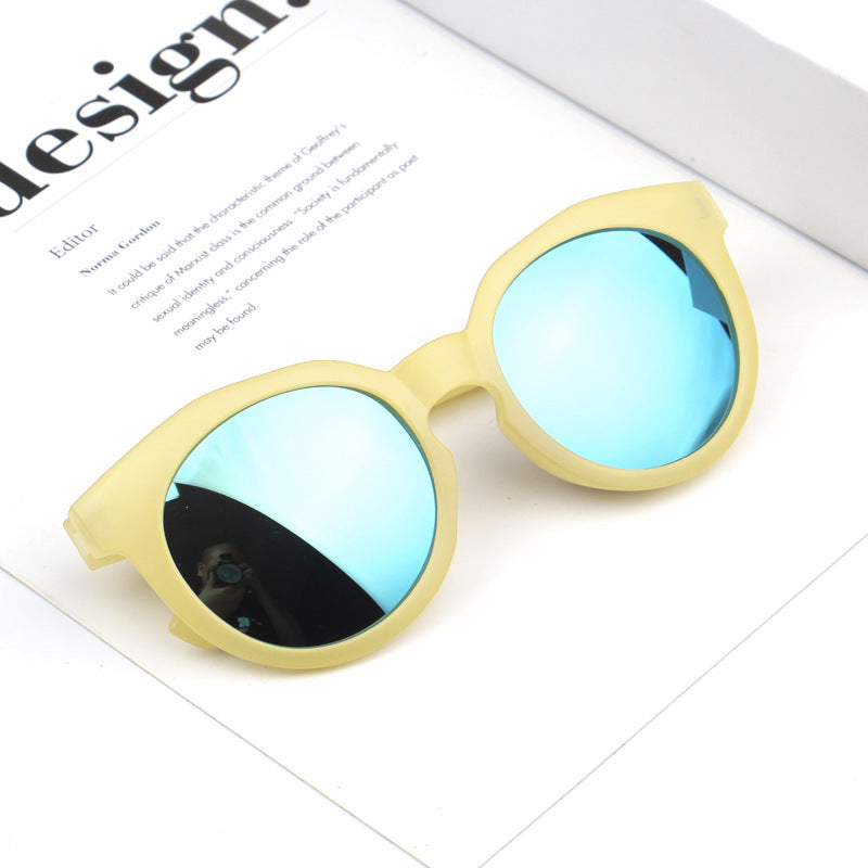 Wholesale Candy Color Frosted Kids Sunglasses AC