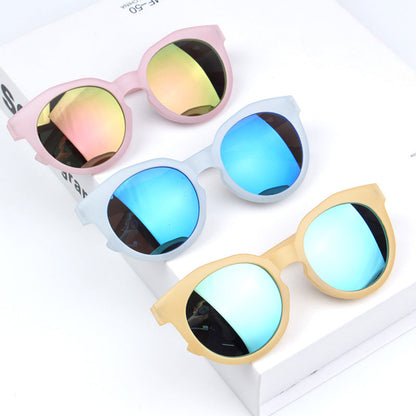 Wholesale Candy Color Frosted Kids Sunglasses AC