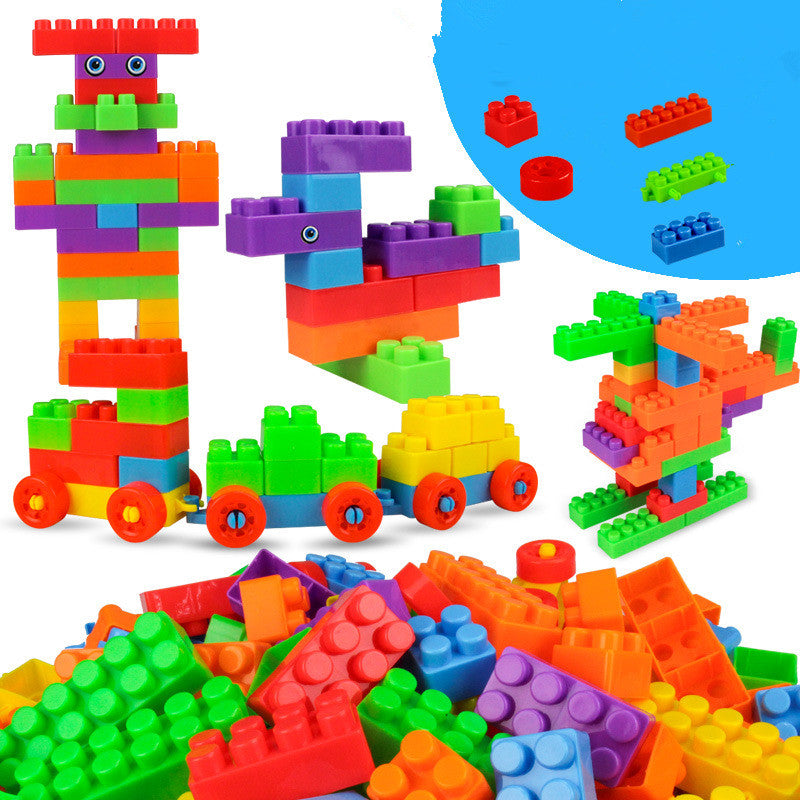 Educational Large Particle Building Blocks for Children