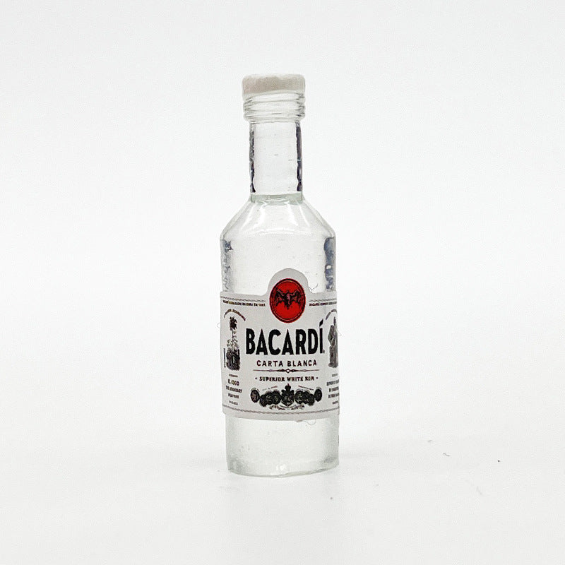 Cute 10pc Mini Resin Liquor Bottles