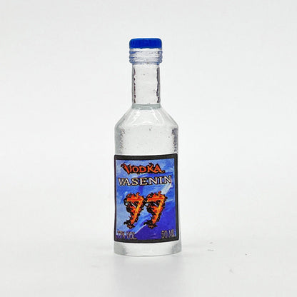 Cute 10pc Mini Resin Liquor Bottles