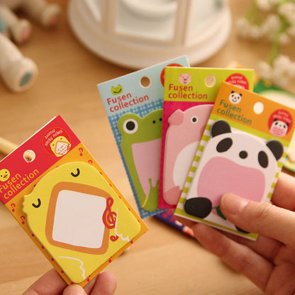 Paper Cartoon Animal Sticky Notes
