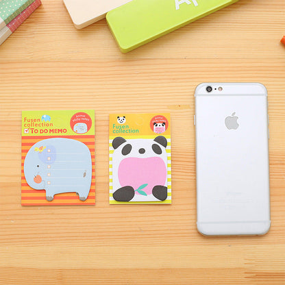 Paper Cartoon Animal Sticky Notes