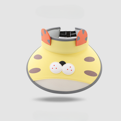 PU Kids Sun Visor Empty Hat