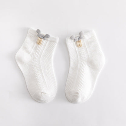 Wholesale Thin Breathable Mesh Newborn Kids Sock
