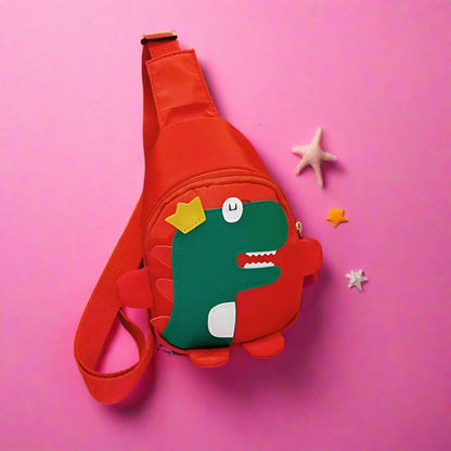 Kids Dinosaur Cross Chest Bag