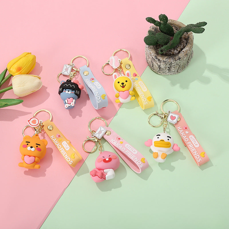 Cartoon Cute PVC Keychain