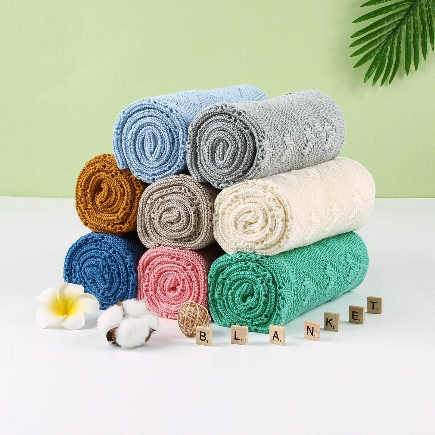 Baby Blanket Love Hollow Hug Blanket Baby Windproof Cover