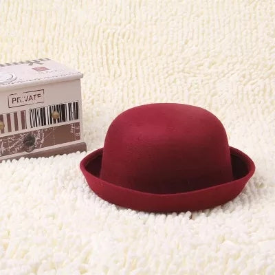 Unisex Bowler Stylish Kids Hat
