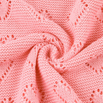 Baby Blanket Love Hollow Hug Blanket Baby Windproof Cover