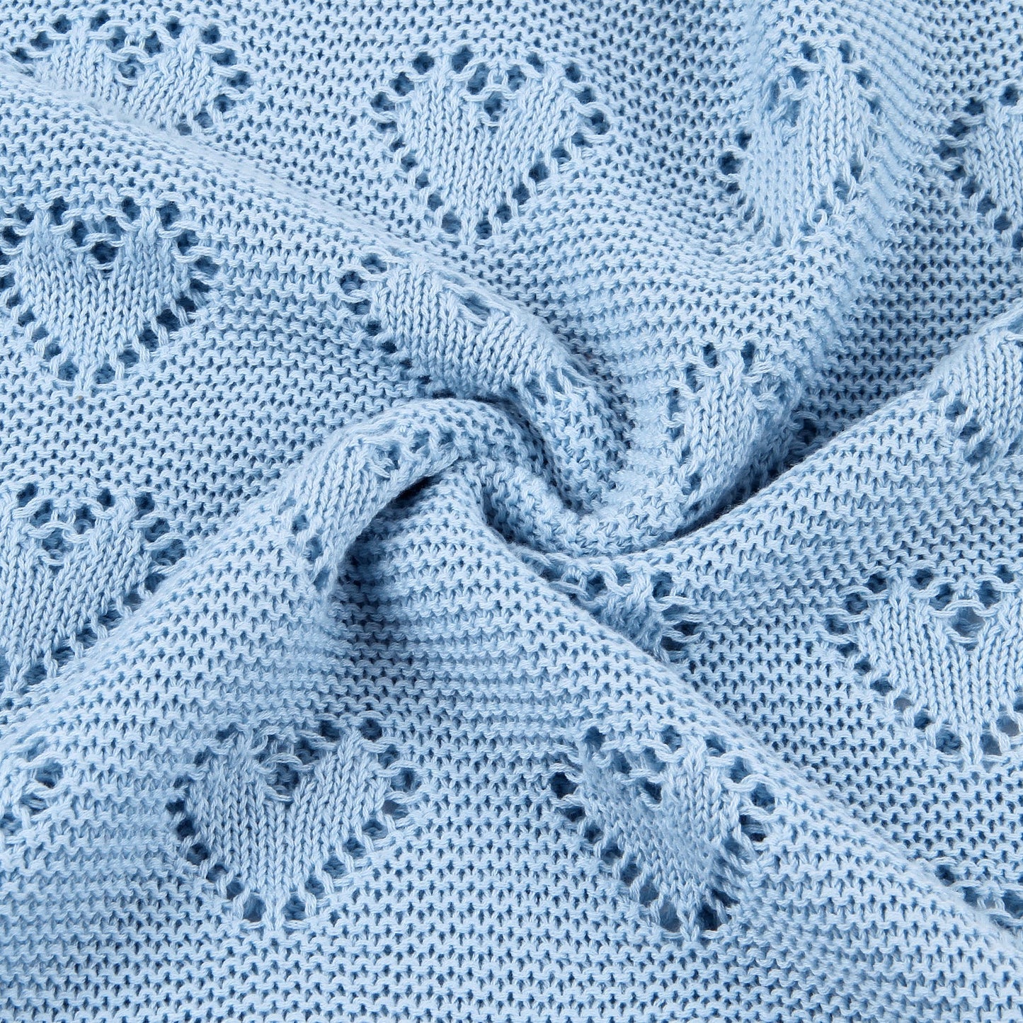 Baby Blanket Love Hollow Hug Blanket Baby Windproof Cover