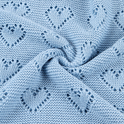 Baby Blanket Love Hollow Hug Blanket Baby Windproof Cover