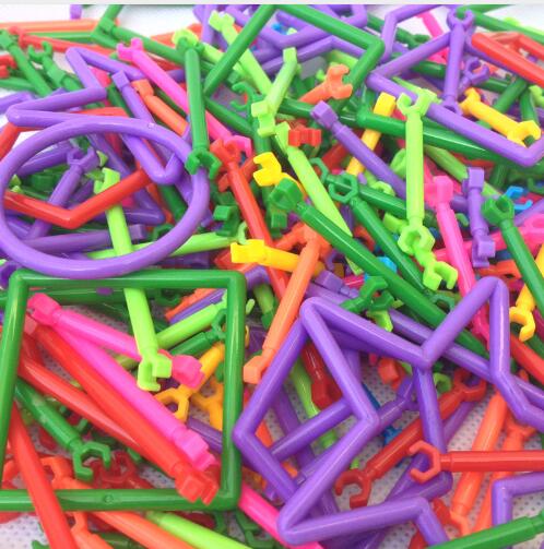 DIY Smart Stick Plastic Blocks- 256pcs Educational Building Set