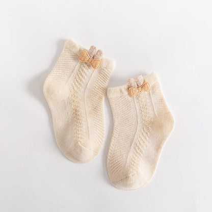 Wholesale Thin Breathable Mesh Newborn Kids Sock