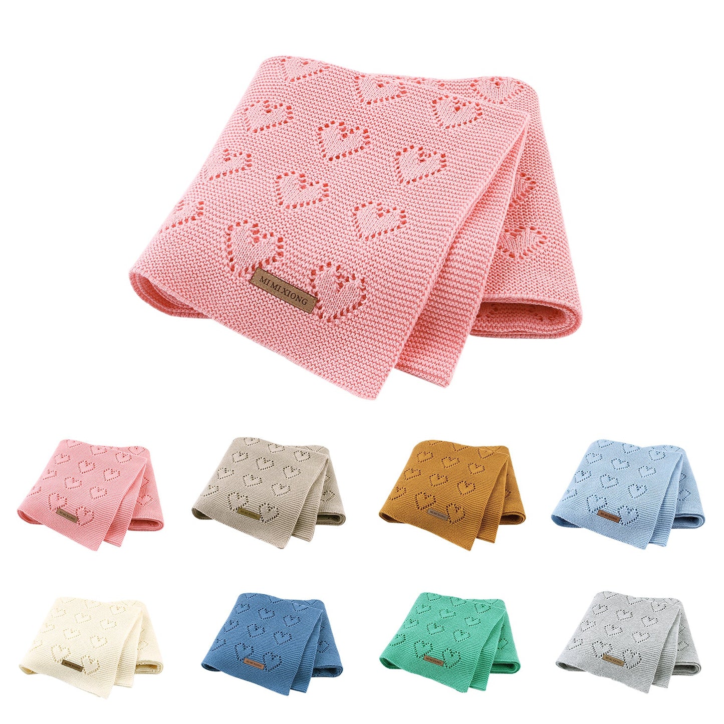 Baby Blanket Love Hollow Hug Blanket Baby Windproof Cover