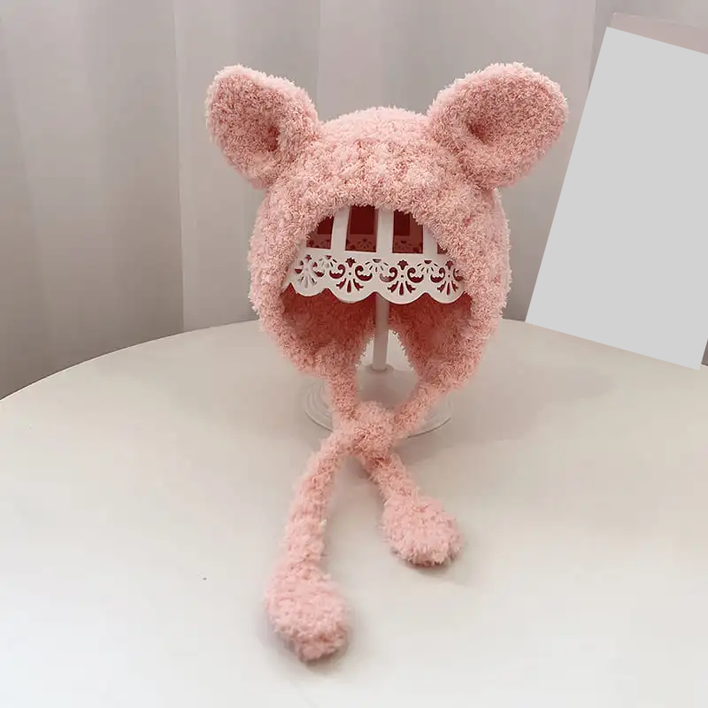 Baby Hats: Cute Bear Ear Warm Beanie