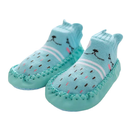 Baby Girls Boys Color-blocking Animals Cartoon Socks