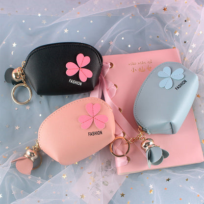 Mini Cute Hand-held Coin Wallet Coin Purse Keychain