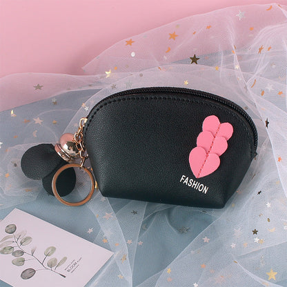 Mini Cute Hand-held Coin Wallet Coin Purse Keychain