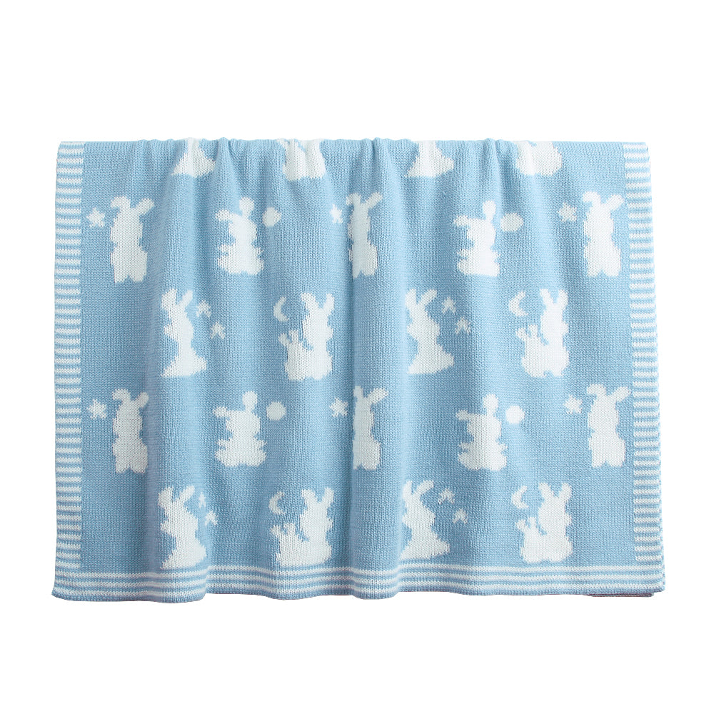 Baby Quilt Cartoon Bunny Baby Stroller Cover Quilt Baby