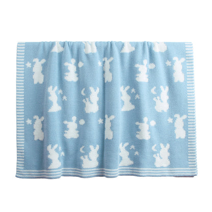 Baby Quilt Cartoon Bunny Baby Stroller Cover Quilt Baby