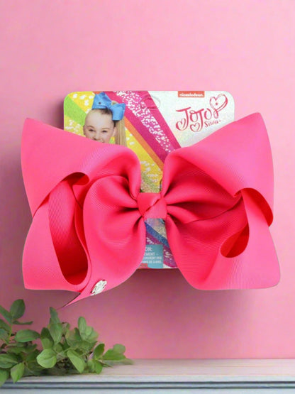 Girls Jojo Siwa- Inspired Sweet Candy Colors Hair Bows With Clip