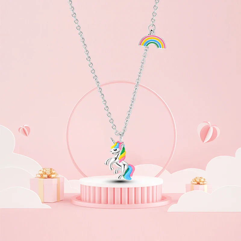 Unicorn Rainbow Necklace
