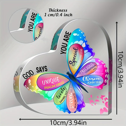 Transparent and Caring Acrylic Ornaments for Mother's