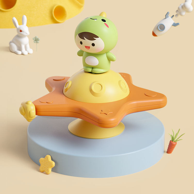 Rotating Puppy Educational Dining Table for Toddlers