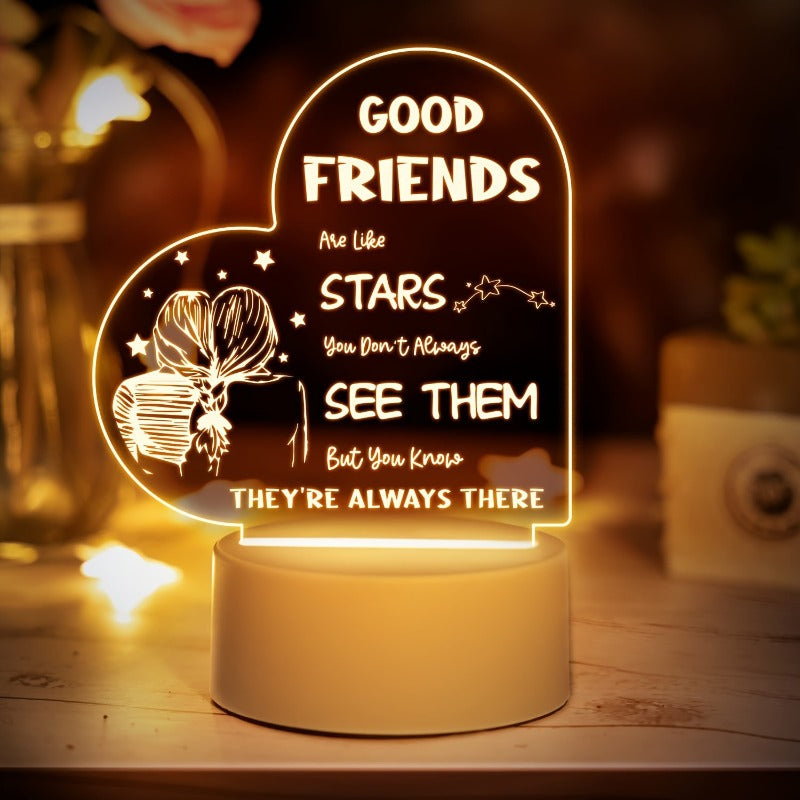 Mother's Day Rechargeable Transparent Acrylic Gift Ornaments