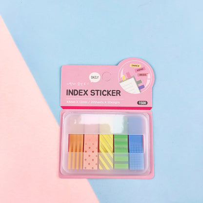 Extraction Bookmark Paper Sticky Notes