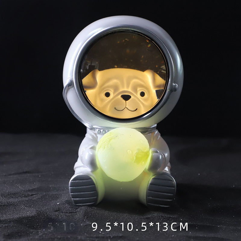 Resin Galaxy Astronaut Creative Home Desktop