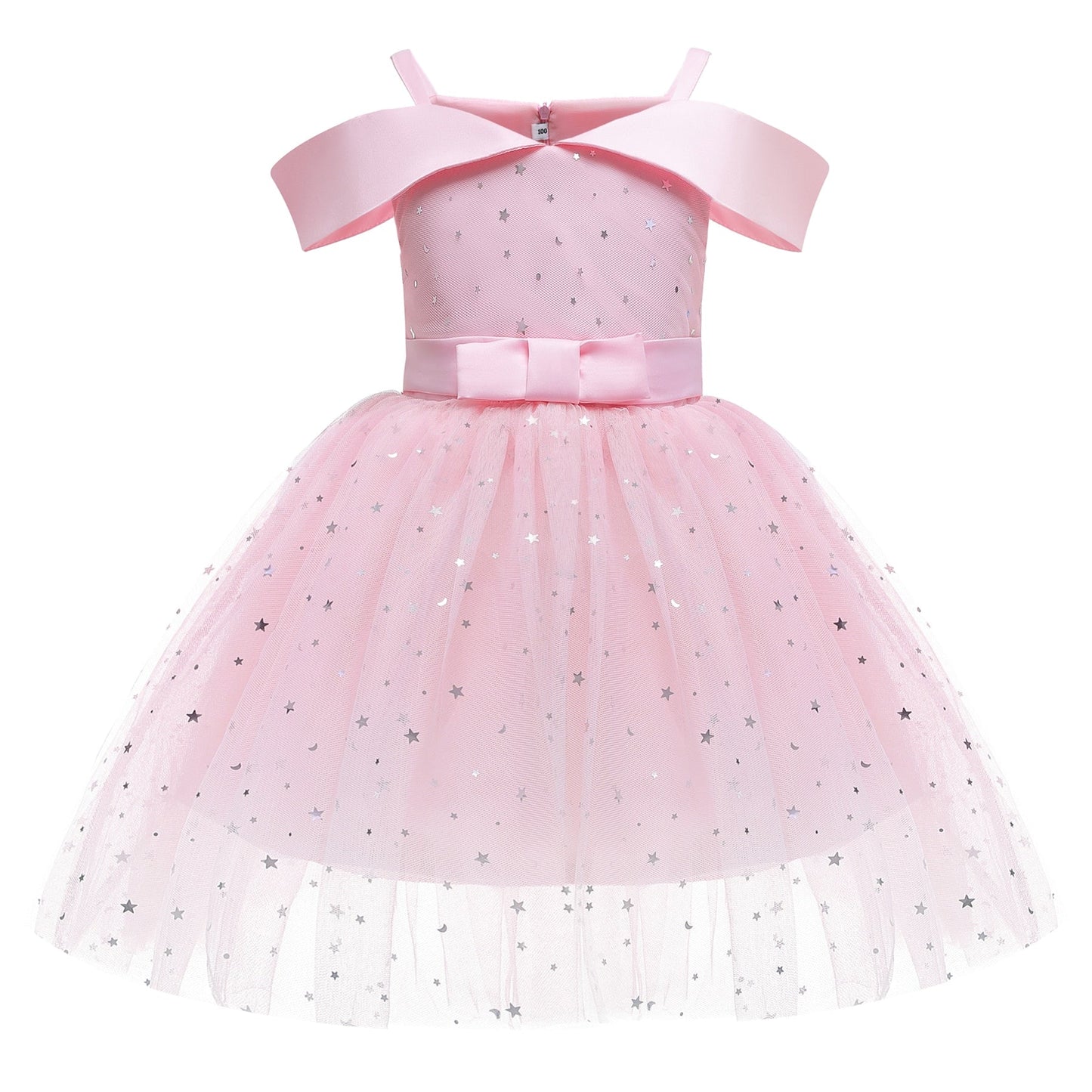 Off Shoulder Top Starry Princess Dress