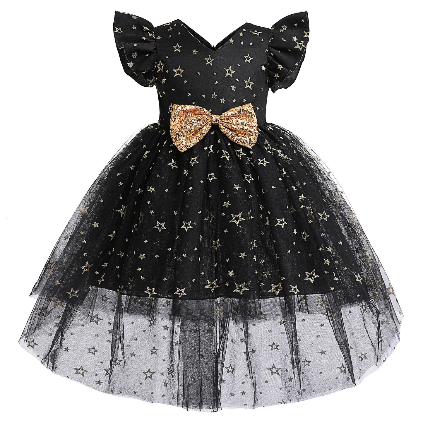 Off Shoulder Top Starry Princess Dress