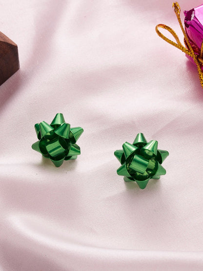 Present Topper Shimmer Stud Earrings