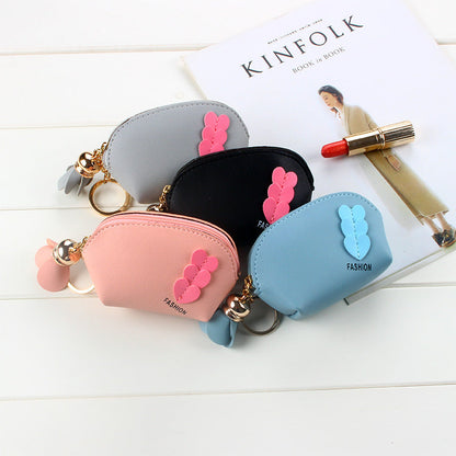 Mini Cute Hand-held Coin Wallet Coin Purse Keychain