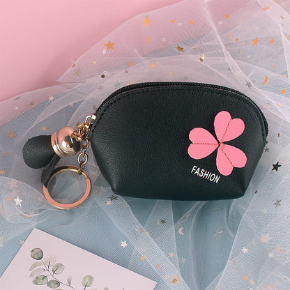Mini Cute Hand-held Coin Wallet Coin Purse Keychain
